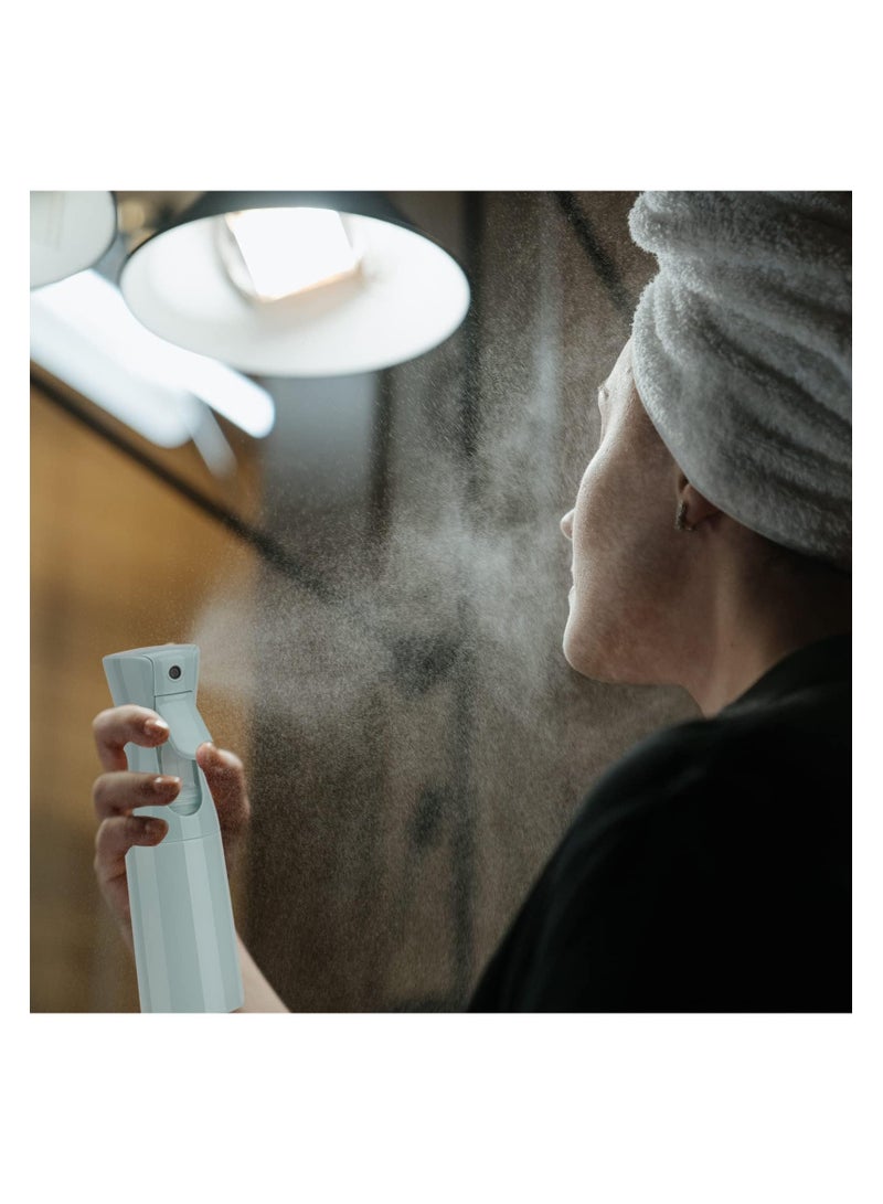 خاجول زجاجة بخاخ مستمرة من، زجاجة رذاذ للشعر سعة 200 مل، زجاجة رذاذ ناعم للصالونات والحلاقين والنباتات والعناية بالبشرة والتنظيف (أزرق)  - Image 5