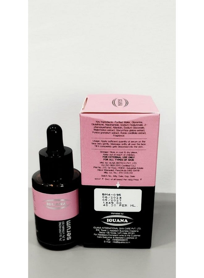 IGUANA Glutathione and Vitamin B3 Serum for Cleanses & Brightens Skin Suitable for all Skin Types - Image 2