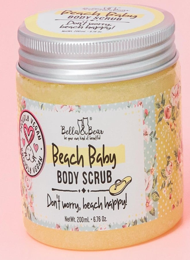 Bella and Bear Bella & Bear Exfoliating Body Scrub - Vegan & Cruelty-Free Moisturizing Polish for Smooth, Radiant Skin - Image 3