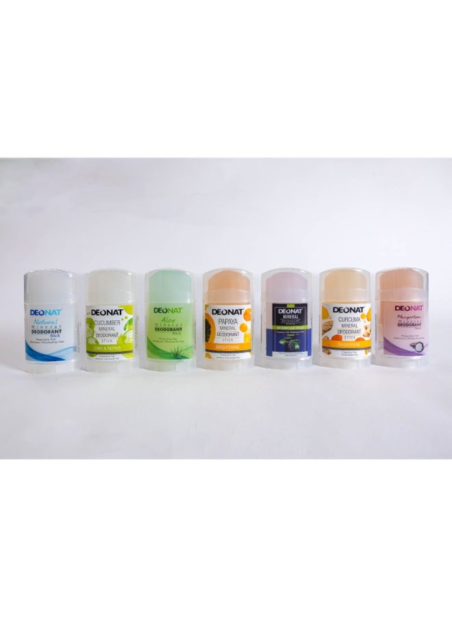 DEONAT Cucumber Mineral Deodorant Stick - 100g | Made in Thailand | Natural and Refreshing Protection - Image 3