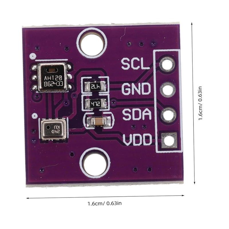 5Pcs Digital Humidity Pressure Sensor Module Low Power Consumption Accurate Atmospheric Detection - Image 3