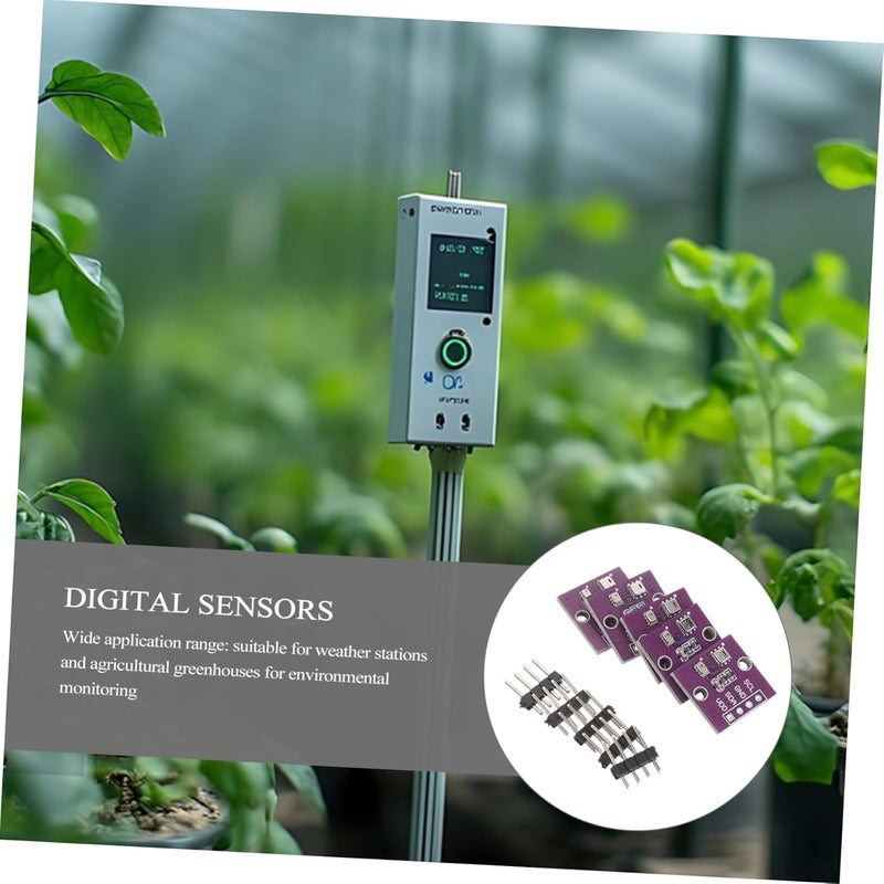 5Pcs Digital Humidity Pressure Sensor Module Low Power Consumption Accurate Atmospheric Detection - Image 5