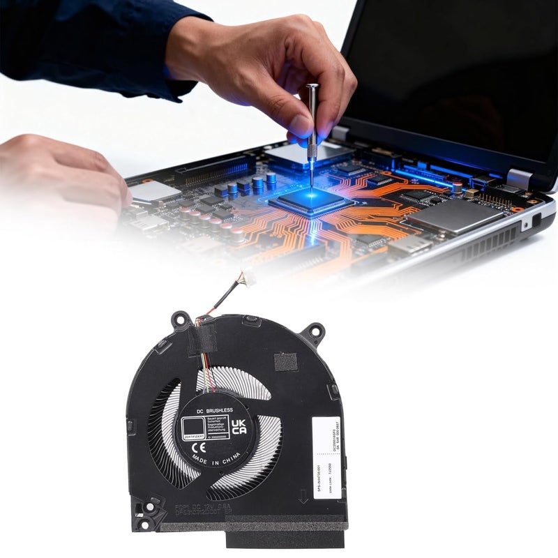 CPU GPU Cooling Fan for 16-R 12V MG75091V1-C180-S9A Laptop CPU GPU Graphics Card Radiator Fast Laptop - Image 5