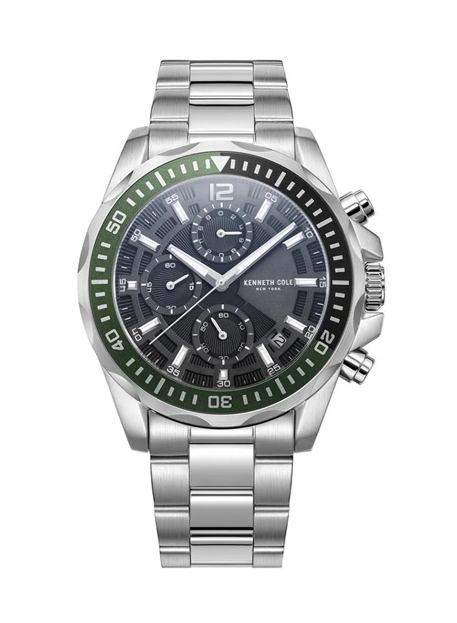 Kenneth Cole New York Watch For Men With Stainless Steel Bracelet 43mm