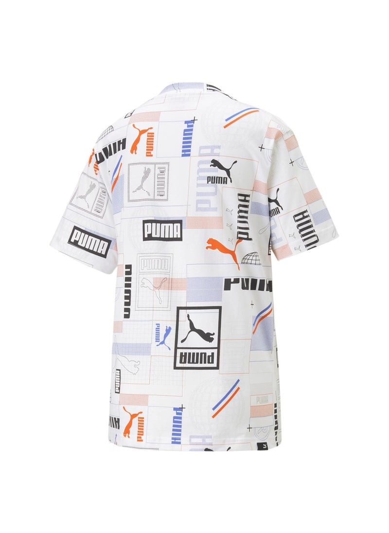 PUMA - Classics Gen. Womens Printed T-Shirt - Image 1