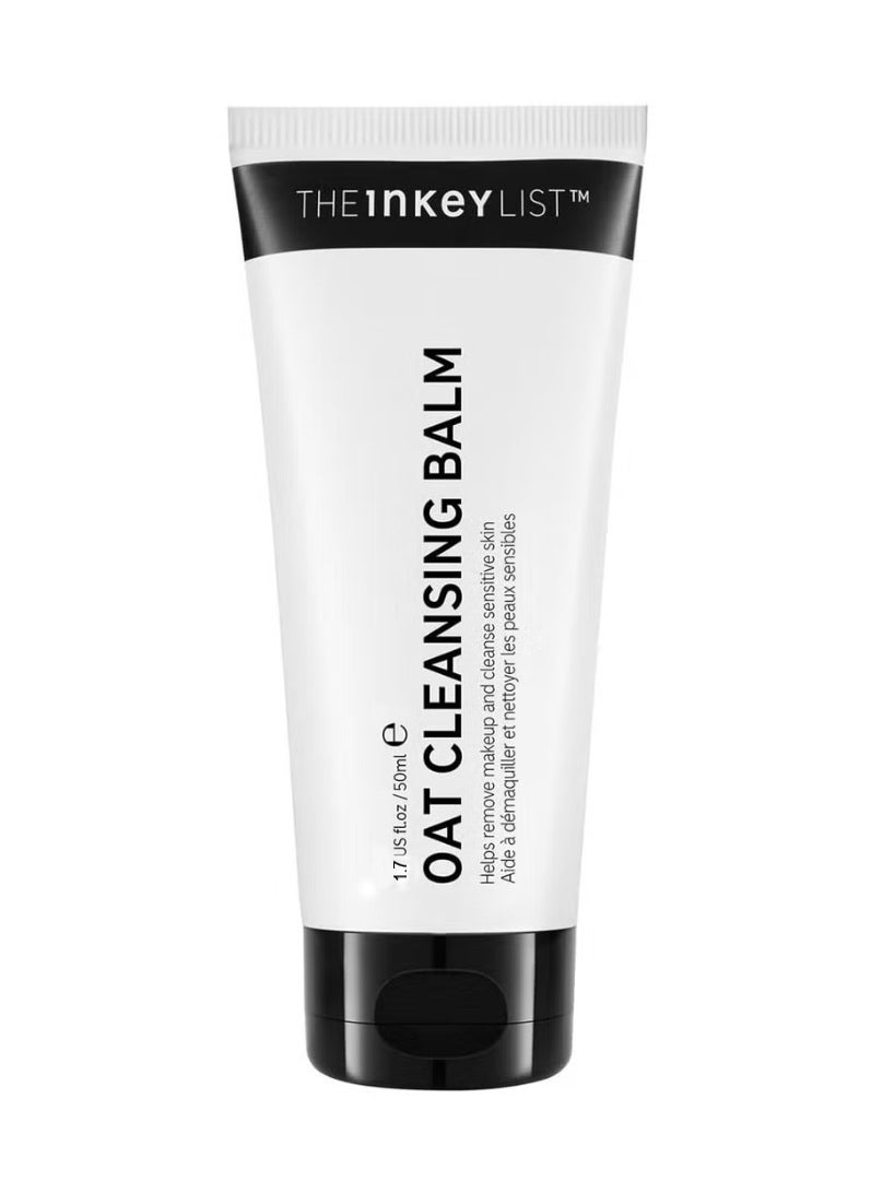The Inkey List - The INKEY List Mini Oat Cleansing Balm, Rich Balm Removes Makeup and Impurities, Reduces Redness, Travel Size,1.7 Fl Oz (50ml) - Image 1