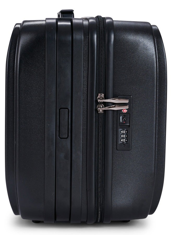 LIMRA Travel Bag From Limra Made Of PC Cabin Carry Check-In Luggage Trolley Size 20 inch Color Black - Image 4