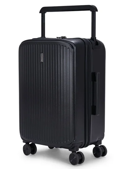 LIMRA Travel Bag From Limra Made Of PC Cabin Carry Check-In Luggage Trolley Size 20 inch Color Black