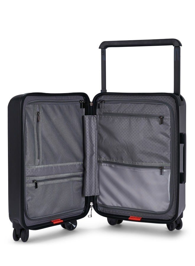 LIMRA Travel Bag From Limra Made Of PC Cabin Carry Check-In Luggage Trolley Size 20 inch Color Black - Image 5