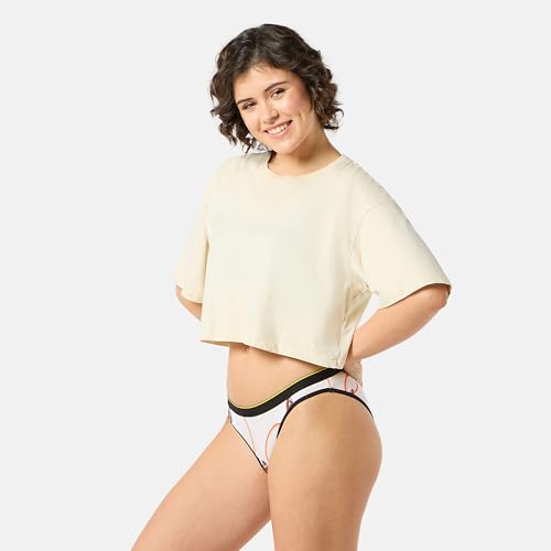 Bummer Women's Printed Micro Modal Bikinis Panties | Soft & Breathable Underwear | Pack of 1 - Image 4