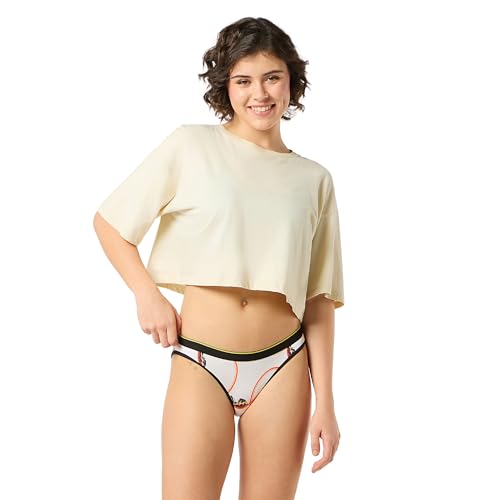 Bummer Women's Printed Micro Modal Bikinis Panties | Soft & Breathable Underwear | Pack of 1 - Image 1