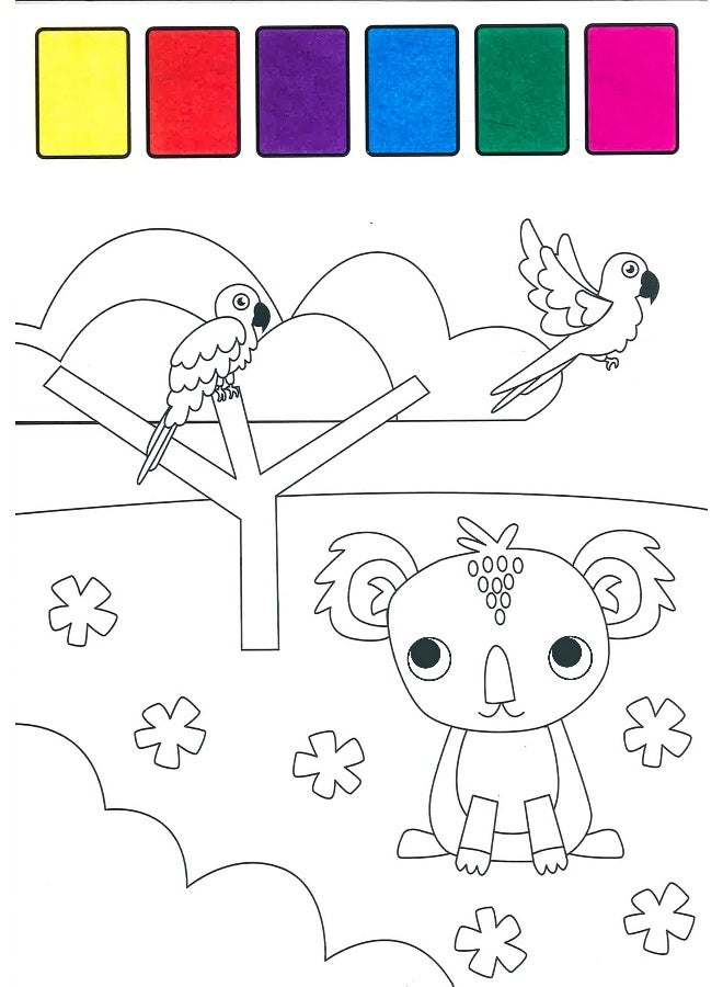 Wildelife Friends Magic Water Posters Book  - Image 4