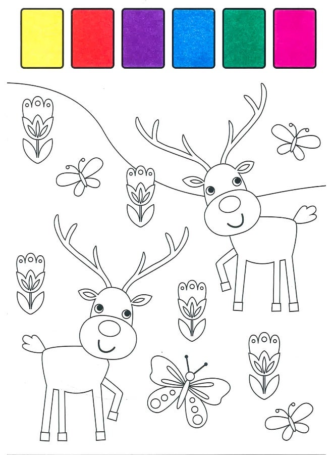 Wildelife Friends Magic Water Posters Book  - Image 5