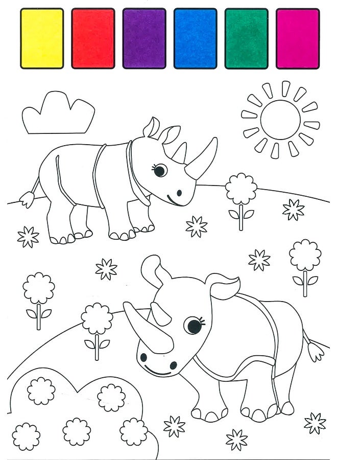 Wildelife Friends Magic Water Posters Book  - Image 3