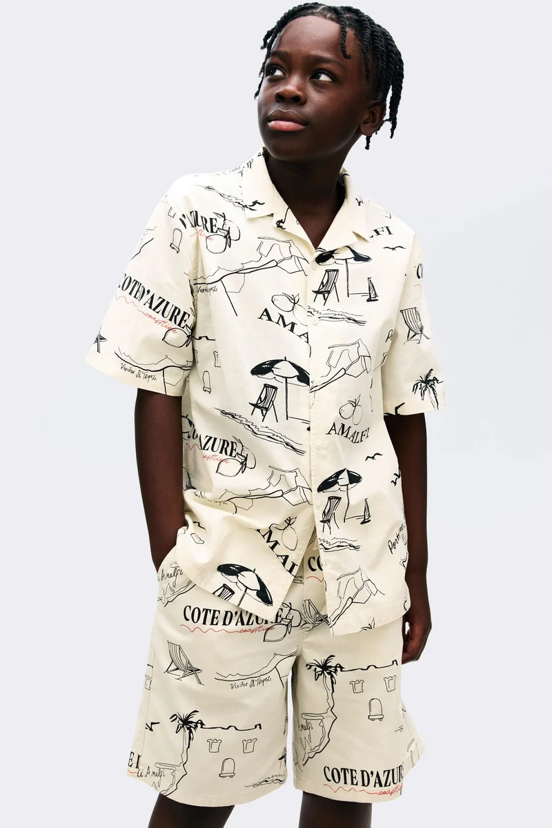 H&M Cotton twill shorts