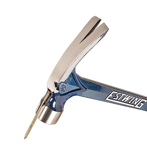 Estwing مطرقة إستي وينغ ألترا سيريز - 19 أونصة مطرقة إطار بمخلب ممزق مع وجه أملس ومقبض لتقليل الصدمات - E6-19S - Image 5