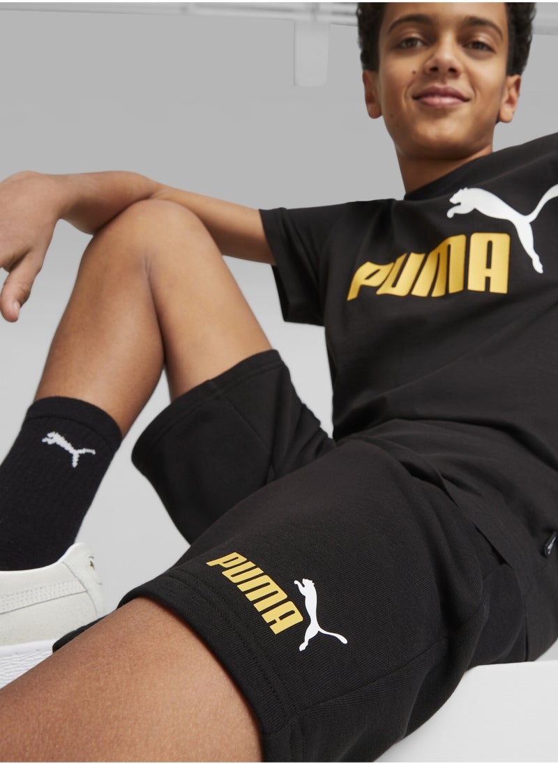 PUMA - Essentials Kids Boys TwoTone Shorts - Image 1
