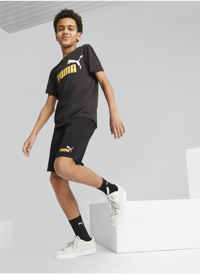 PUMA - Essentials Kids Boys TwoTone Shorts - Image 1