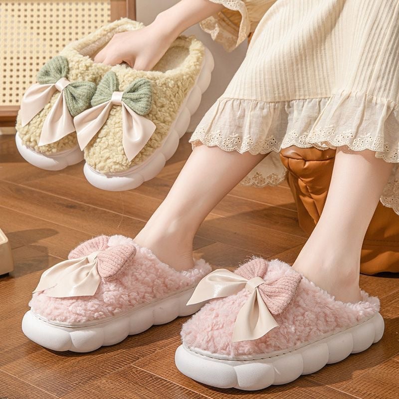 Cotton Slippers Women'S Household Indoor Warm Home Shoes For Couple Slippers Men'S Winter Home Shoes Non-Slip - Image 5