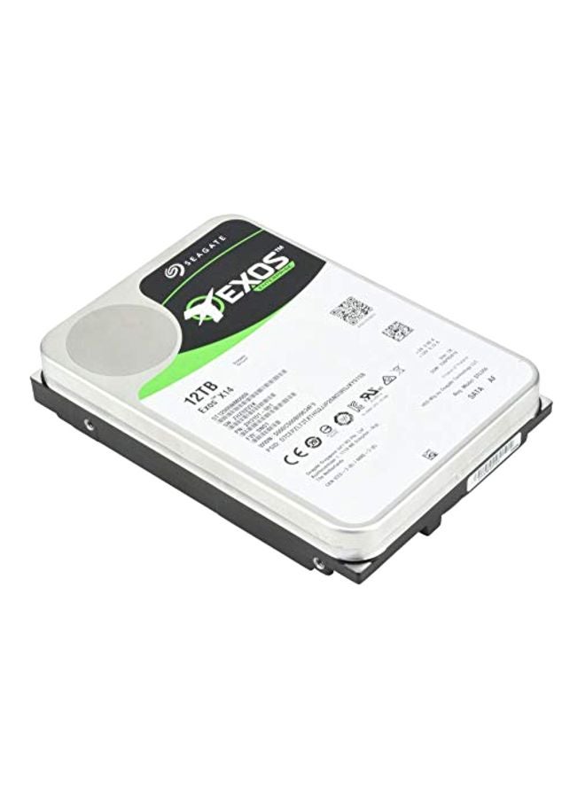 Seagate Exos X14 SATA Internal Hard Drive Silver/Black - Image 1