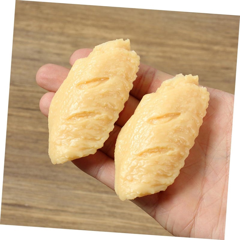 5Pcs Artificial Chicken Wing Model Realistic Food Prop Decor - Image 5