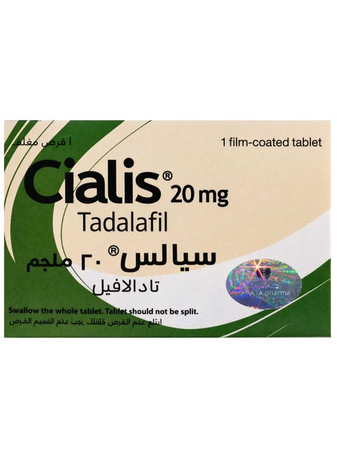 Cialis 20mg 1tab
