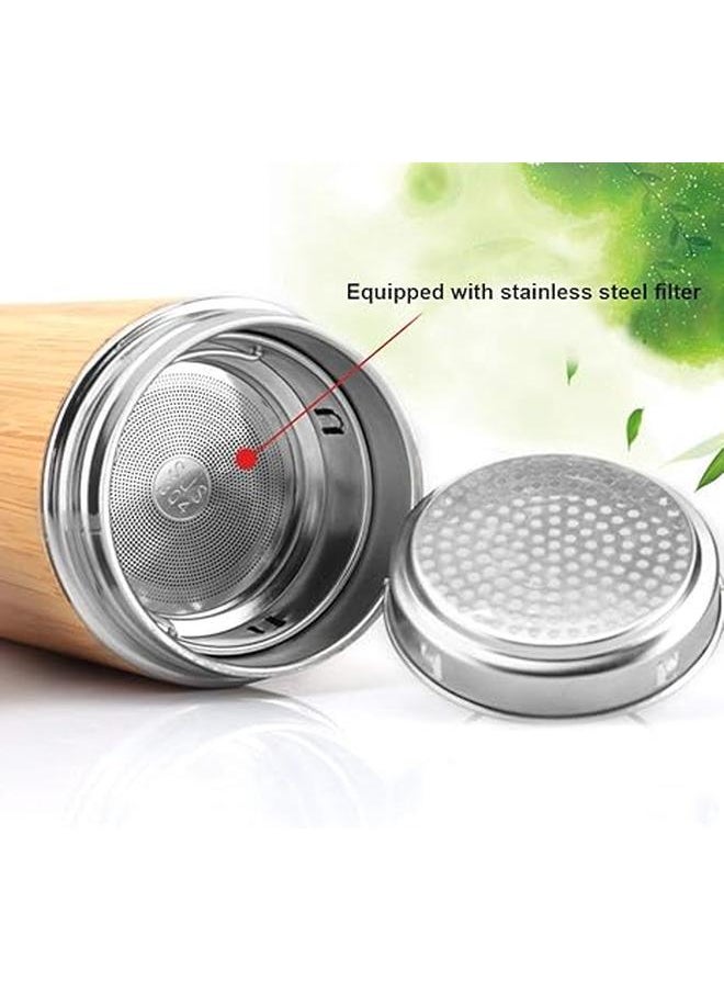 Generic - Outdoor Portable Vacuum Cup,Stainless Steel Thermal Insulation Bottle,Tea Mug,Coffee Thermal Flasks Hot Drinks,Flask for Hot Drinks,Durable,350ml - Image 1