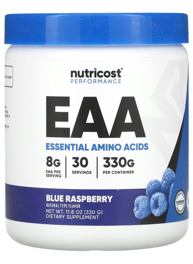 Nutricost Performance, EAA, Blue Raspberry, 11.8 oz (330 g)
