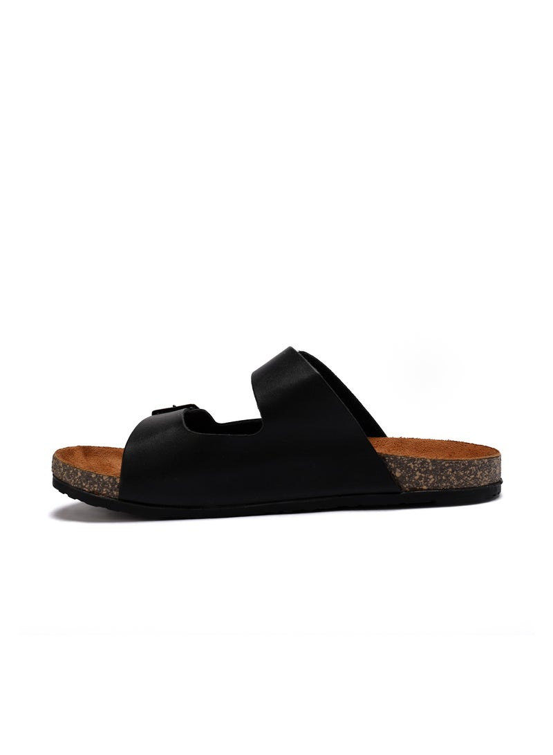 شبشب رجالي أنيق بتصميم عصري ومريح – جلد طبيعي ونعل طبي مقاوم للانزلاق متوفر بمختلف المقاسات و الالوان - Image 3