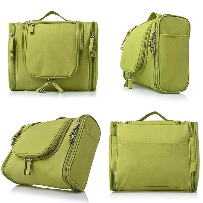 Rinkify Toiletry Bag for Women Multifunctional Travel Makeup Organizer Cosmetic Pouch Portable Travel Kit and Spacious Toiletry Bag for Cosmetics Toiletries and Essentials - Image 2