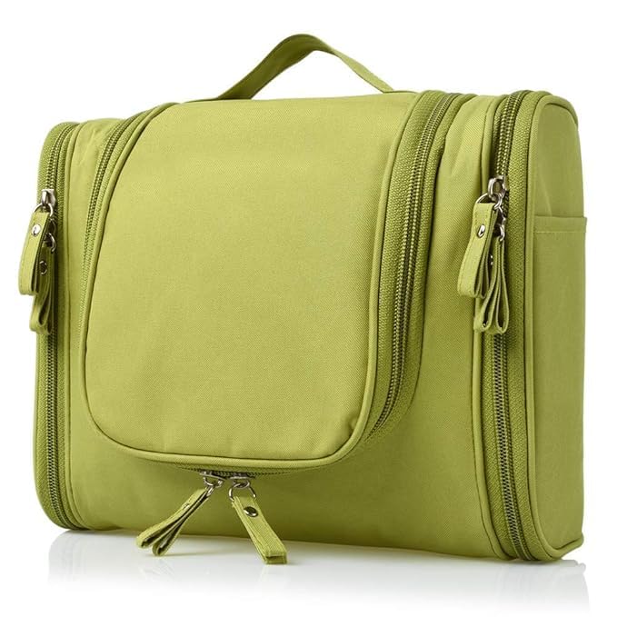 Rinkify Toiletry Bag for Women Multifunctional Travel Makeup Organizer Cosmetic Pouch Portable Travel Kit and Spacious Toiletry Bag for Cosmetics Toiletries and Essentials - Image 1