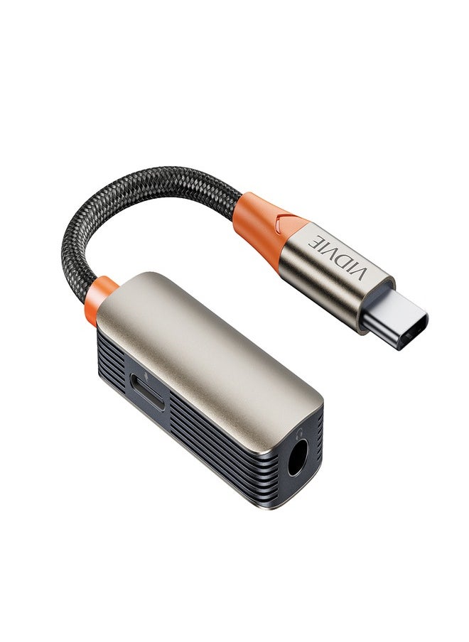 Vidvie 2-in-1 Type-C to 3.5mm+Type-C Audio Adapter  - Image 2
