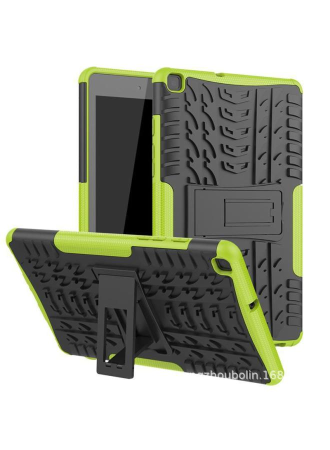 2022 Samsung TAB A 8.0 Protective Case Bracket T290 Two-in-one Anti-fall Shell Spot-Color:Green-Applicable Model:Samsung Tab A 8.0(2019)/T295/T290 - Image 1