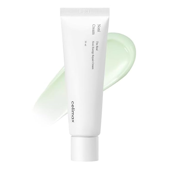 celimax The Real Noni Energy Repair Cream | with Ceramide, Moisturizing, Soothing, Hydrating, Anti Aging, Brightening, For Wrinkle & Fine Line, For Sensitive Dry Oily Skin, 50ml - Image 1