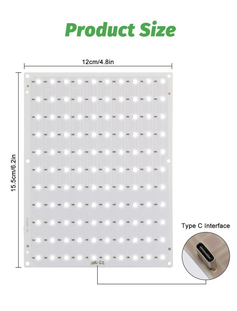 Mviioe CMYK LED Backlight Board FAZ007 for BambuLab P1/X1/A1/P2S Series 3D Printer,Makerworld 3D Printer Accessories Replacement PCB Lithophane Panel with Connection Cable, DIY 3D Printing Projects(10 Packs) - Image 2