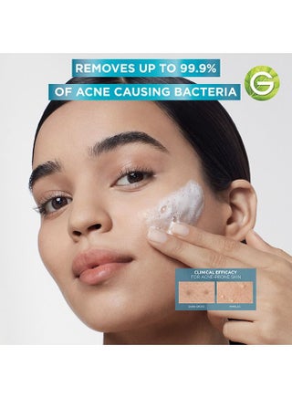 Skinactive Fast Clear 3-in-1 Face Wash For Acne Prone Skin With Salicylic Acid And Vitamin C, 150ml - view 5