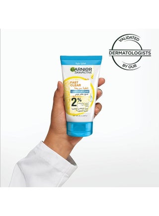 Skinactive Fast Clear 3-in-1 Face Wash For Acne Prone Skin With Salicylic Acid And Vitamin C, 150ml - view 3