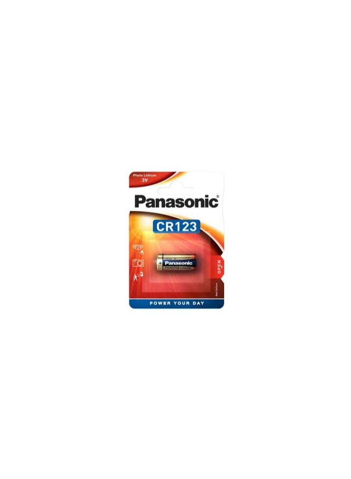 Panasonic 1-Piece Panasonic CR123A Lithium 3V Battery