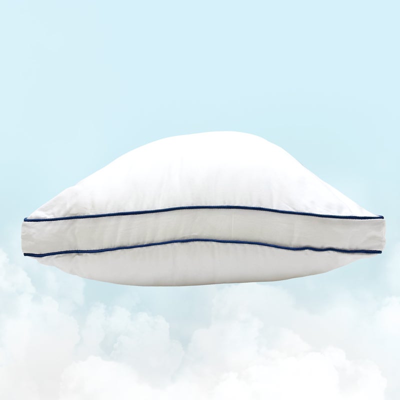 SLEEP GOLD PREMIUM SLEEP GOLD PILLOW - Bed Pillow Lumi Luva 1200G 75 50 - Ultra Soft Microfiber for Deep Comfortable Sleep - Image 3