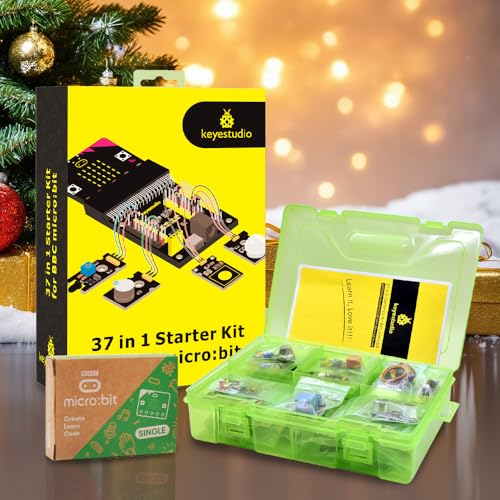 KEYESTUDIO 37 Sensors Starter Kit with Microbit V2.2 Board, Easy to Learn Microbit V2 Coding for Beginners Teens Adults - Image 5