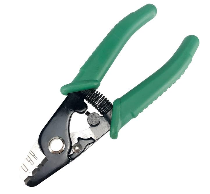 Corslet أداة إزالة الألياف البصرية ثلاثية الثقوب، كماشة إزالة الألياف البصرية، أداة ضغط، قاطع أسلاك، عبوة من 2 - Image 2