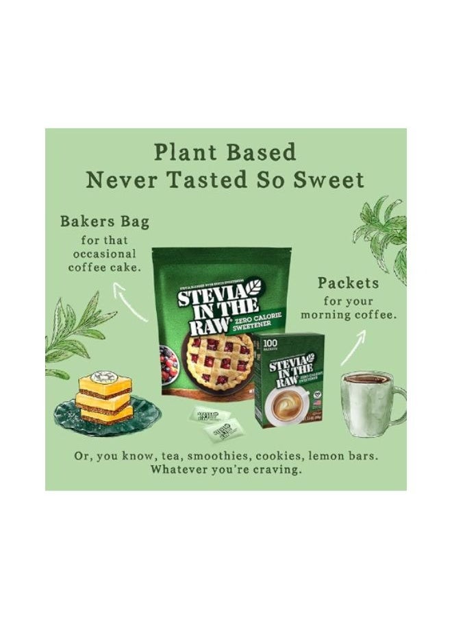 SWEET'N LOW Stevia In The Raw Zero Calorie Sweetener Packets 50 Packets (50g)  - Image 4