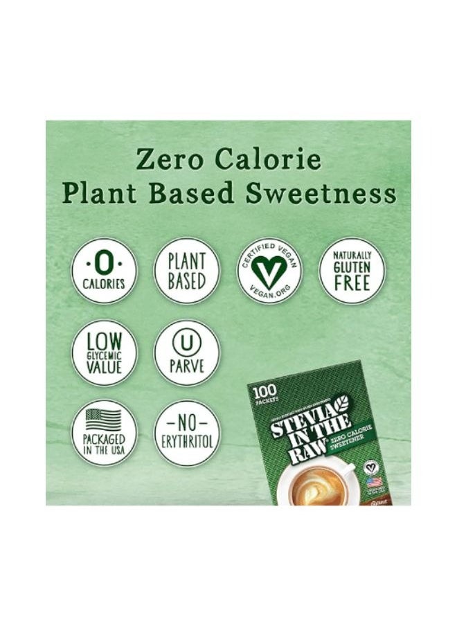 SWEET'N LOW Stevia In The Raw Zero Calorie Sweetener Packets 50 Packets (50g)  - Image 3