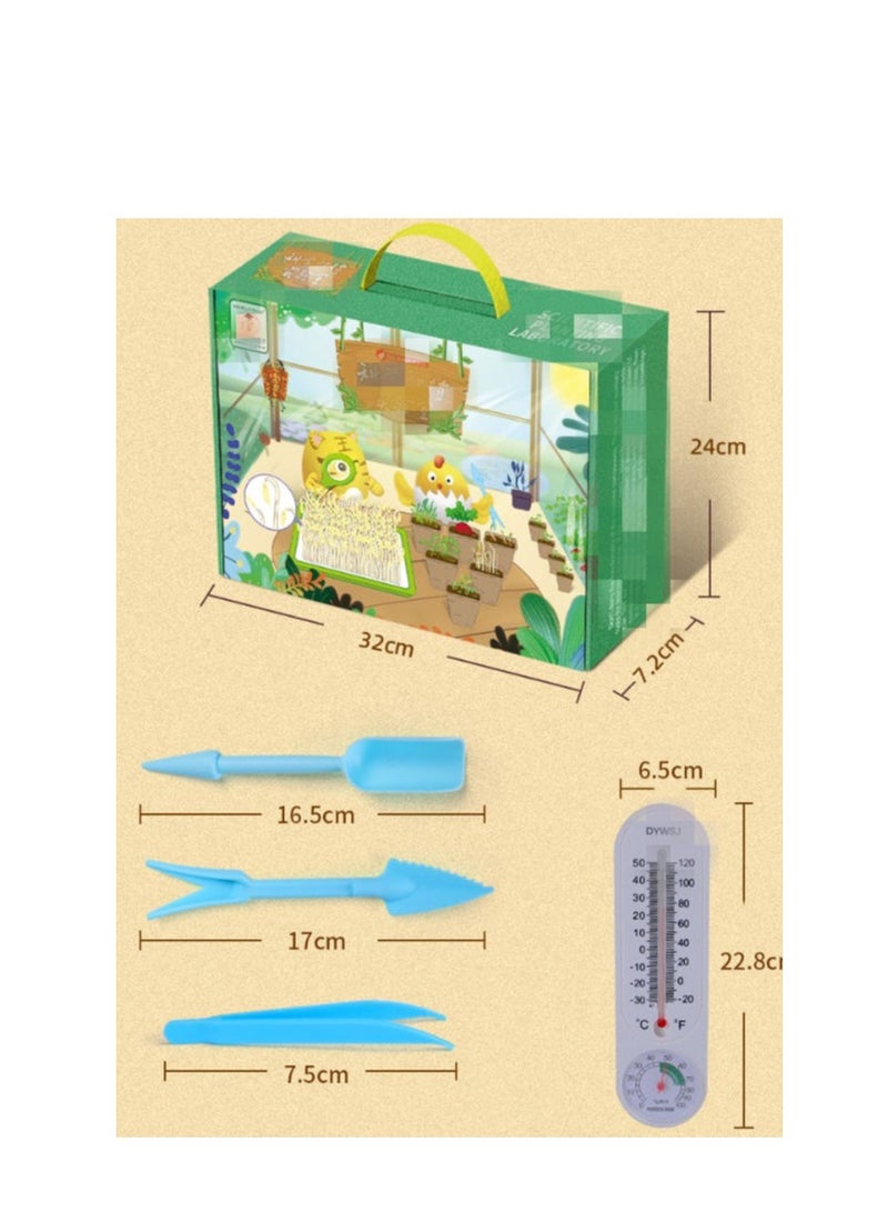 Children's Planting Observation Seed Germination and Growth Scientific Experiment Set Primary School Student DIY Potted Planting Toy  - Image 5