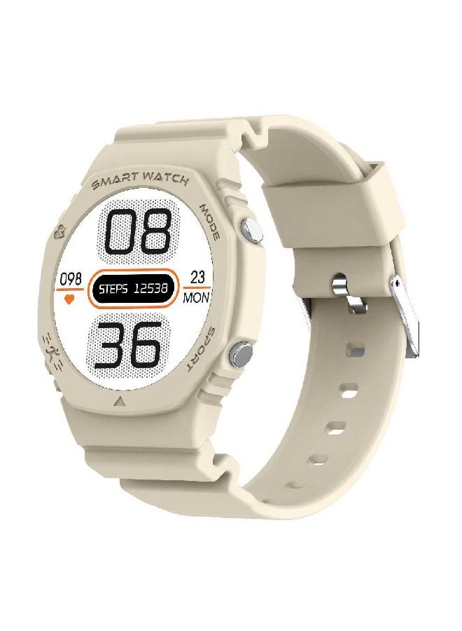 GREEN LION G-Sport Smart Watch Beige - Image 2