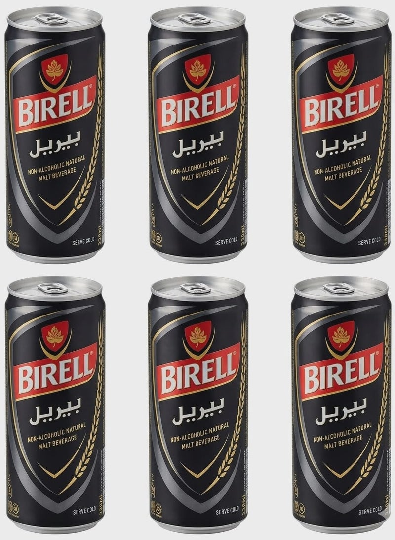 Birell Non-Alcoholic Natural Malt Beverage - Pack of 6 Cans - Image 1