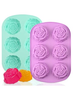 2PCS 6-Cavity Rose Silicone Molds - Candy, Chocolate, and Baking Molds - pzsku/Z8228544C9C1242941A9FZ/45/_/1733986694/976b1610-8d69-4ef6-b32b-cb78388c0c20