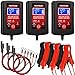 NEXPEAK 3Pack175Amp Car Battery Charger 6V and 12V Smart Fully Automatic Battery Charger Maintainer Trickle Charger Battery Desulfator for Car Lawn Mower Motorcycle Boat Marine Lead Acid Batteries - Image 2