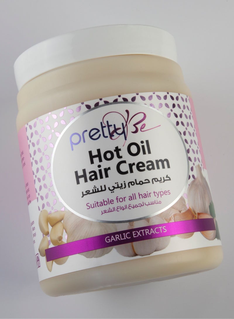Pretty Be PrettyBe hot oil hair cream with garlic extracts suitable for all hair types in 1000ml - Image 4