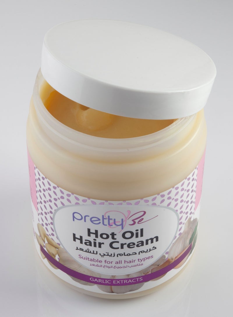 Pretty Be PrettyBe hot oil hair cream with garlic extracts suitable for all hair types in 1000ml - Image 2